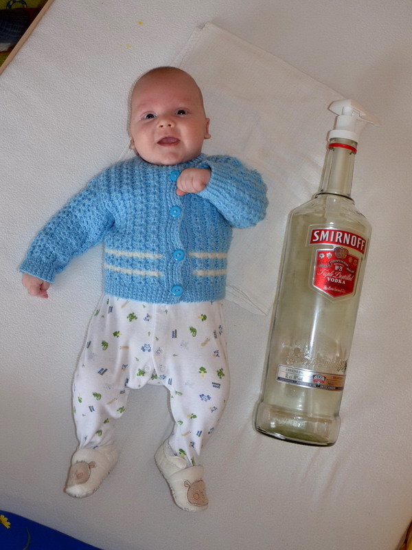 tak takovou flaku musel tatnek celou vypt na moje zdrav