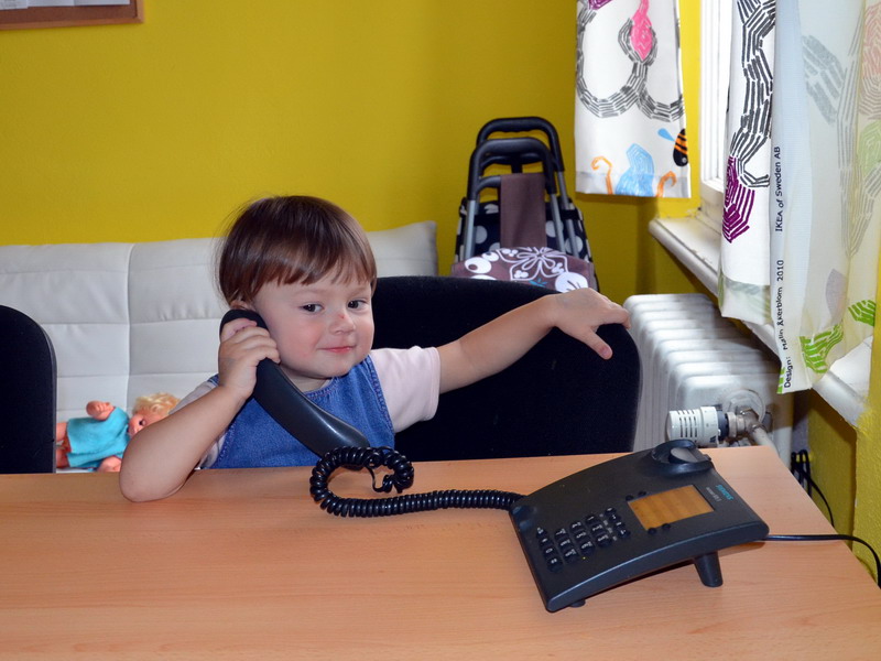 objevila jsem telefon